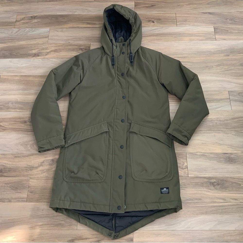 Penfield Olive Green Coat Parka Jacket - Picture 1 of 8